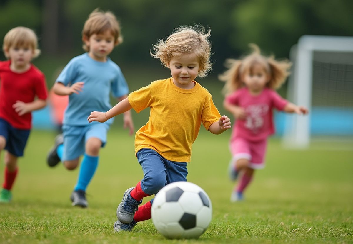 club de foot 3 ans